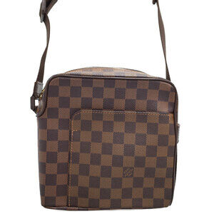 Louis Vuitton Damier Ebene Brown Olaf Shoulder Bag